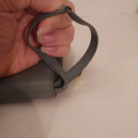 Fossil Chambray Liza Zip Around Clutch Wallet - Picture 6 of 16